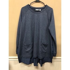 LOGO by Lori Goldstein Top Blue Large